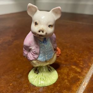 Beatrix Potter’s “Pigling Blond,” F. Warne & Co., Ltd, Beswick England, 1956